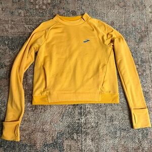 Brooks Vibrant Gold Long Sleeve Top
